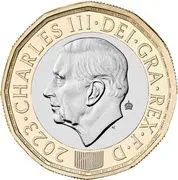 One Pound 2023 Image The Royal Mint, 2023