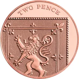 Two Pence 2021 Image The Royal Mint