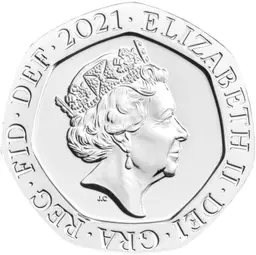 Twenty Pence 2021 Image The Royal Mint