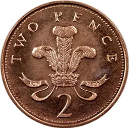 Two Pence 1998 Image eBay krakow-pl