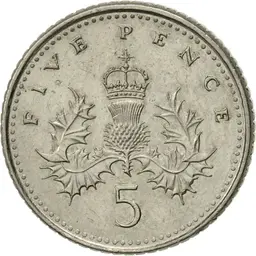 Five Pence 2002 Image Chards