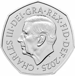 Fifty Pence 2025 Image The Royal Mint