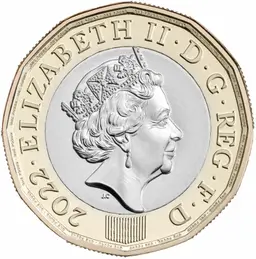 One Pound 2022 Image The Royal Mint